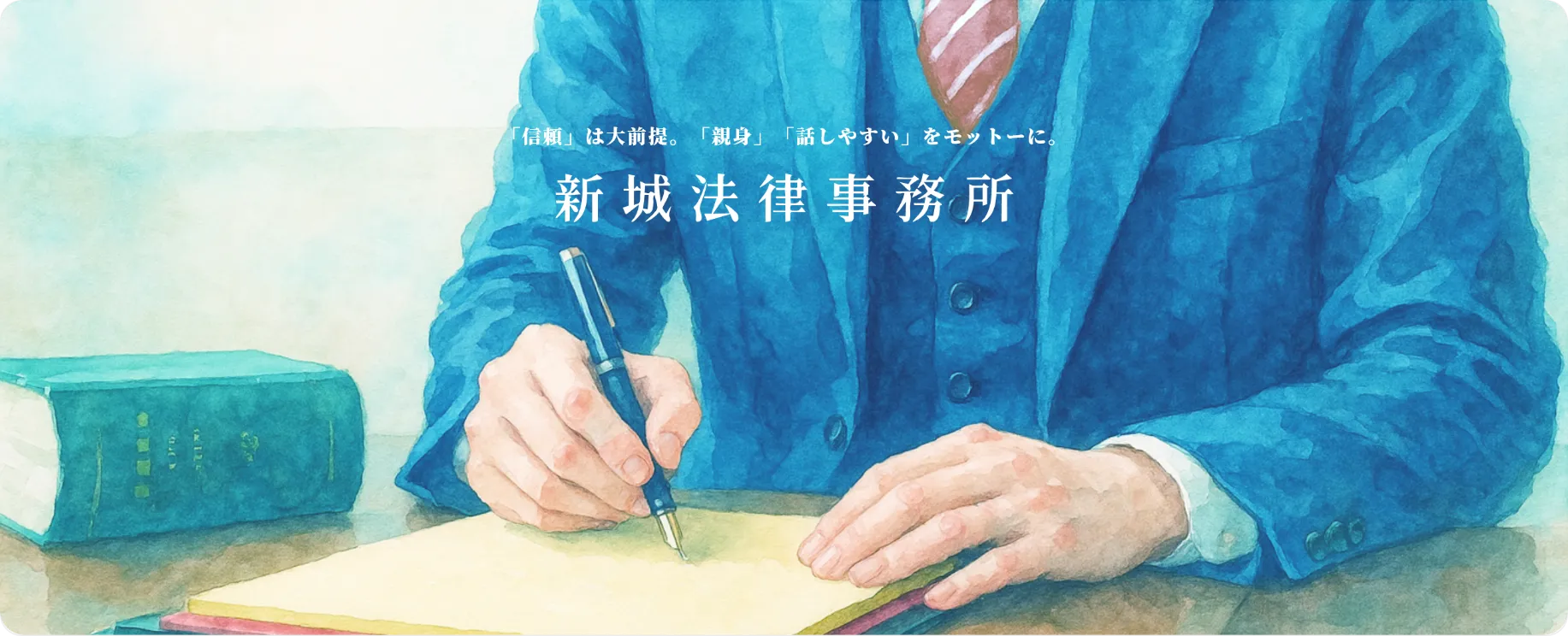 信頼は大前提,心身話やすいをモットーに